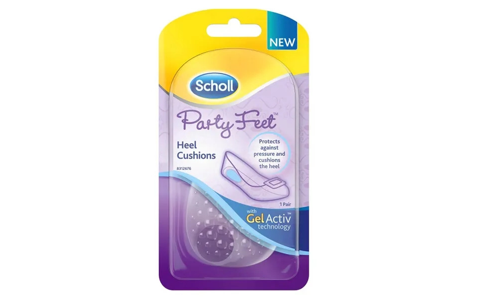 Scholl Gel Active Insoles Party Feet Heel Cushions