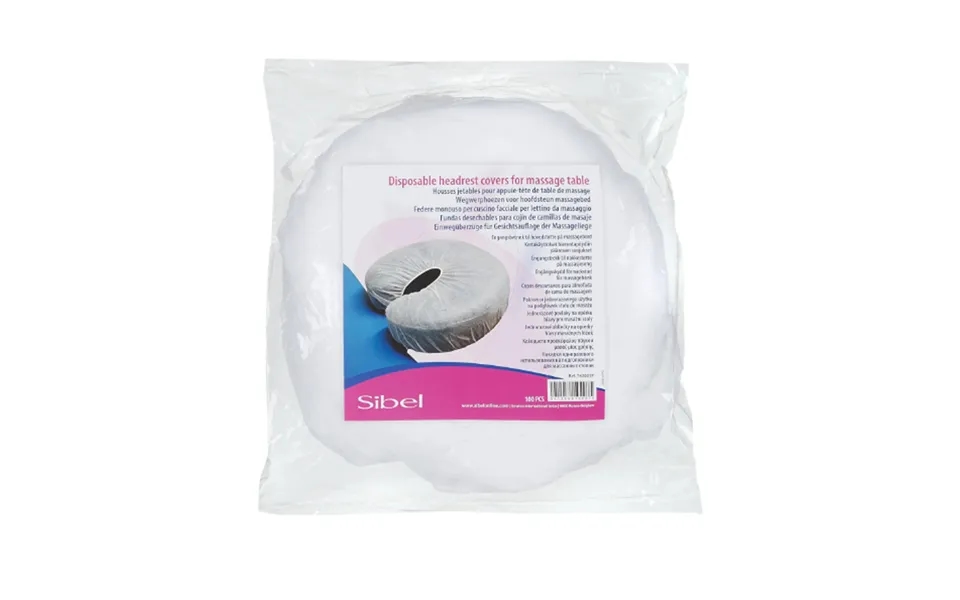 Sibel Disposable Fitted Face Rest Covers Ref. P003097 100 Stk