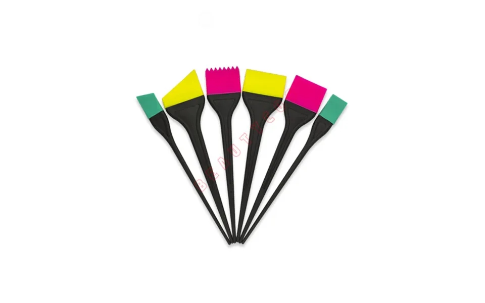 Sibel Silikone Pensel Sæt U 6 Stk.