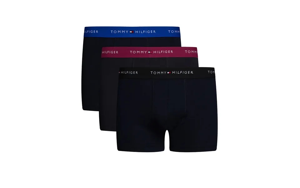 Tommy Hilfiger Signature Cotton Essentials Trunk 3-pack Str. S