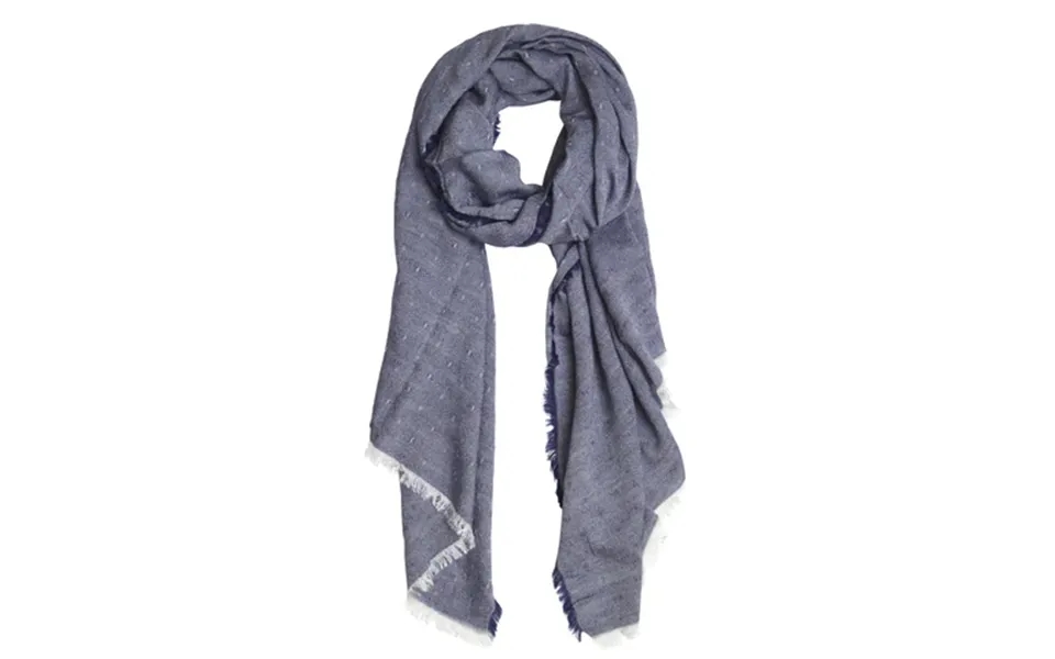 Blåt Tørklæde I Blød Kvalitet