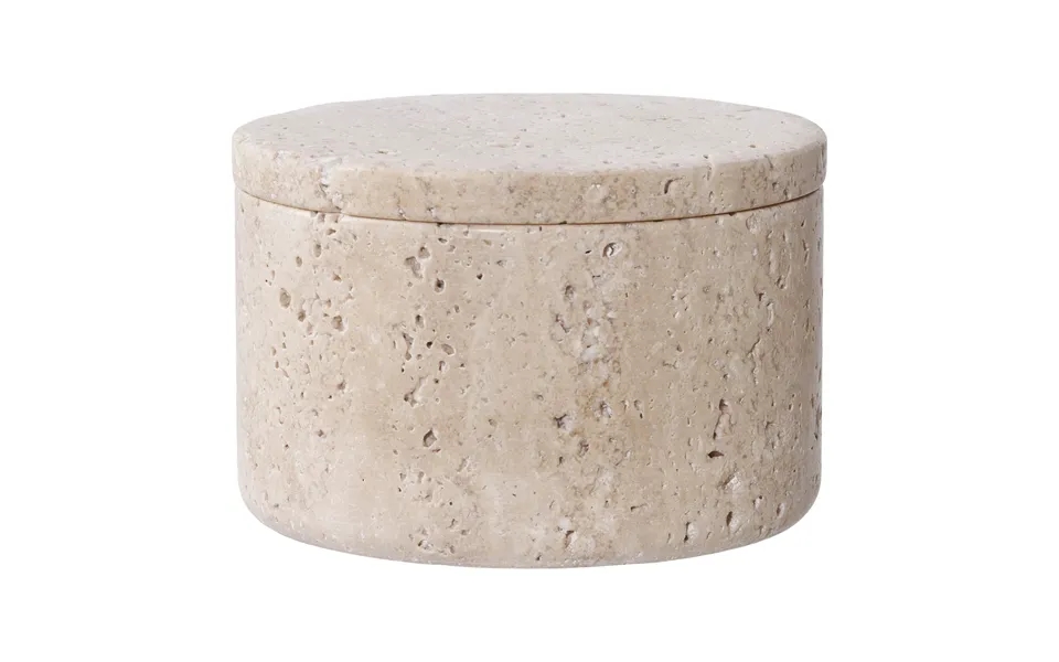 Krukke - Krukke, Travertin, Natur Ø10x6,5 Cm