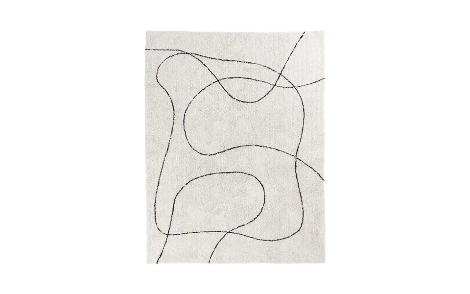 Tampa Tæppe - Tæppe, Bomuld, Natur, 160x230 Cm