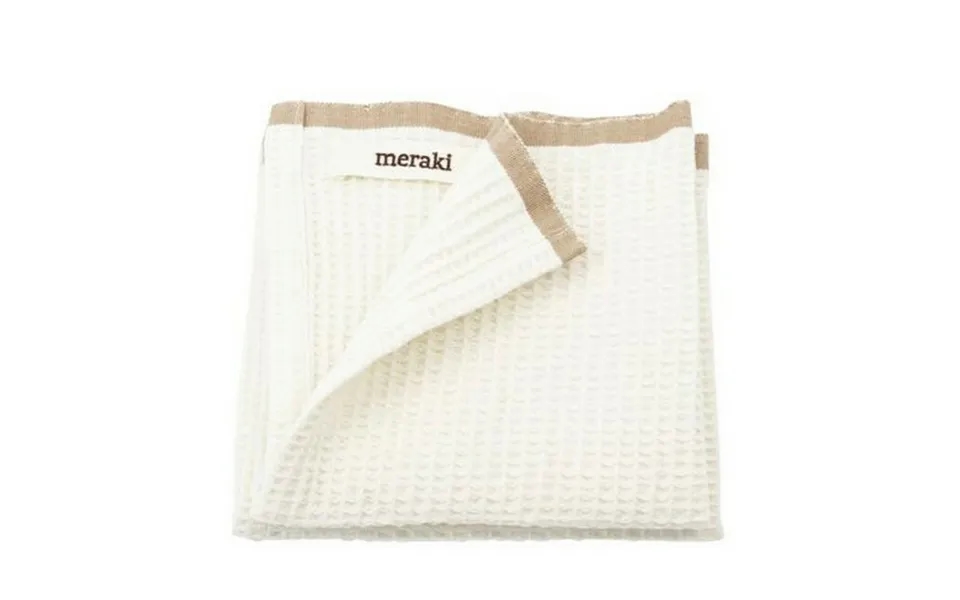 Meraki - Bare Vaskeklude Creme & Sand