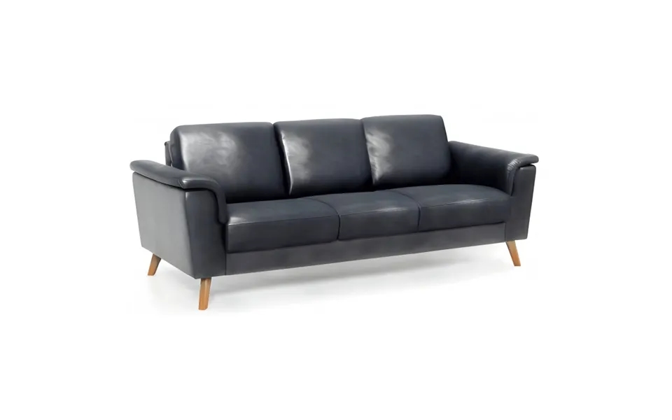 Ballerup 3 Pers Lædersofa