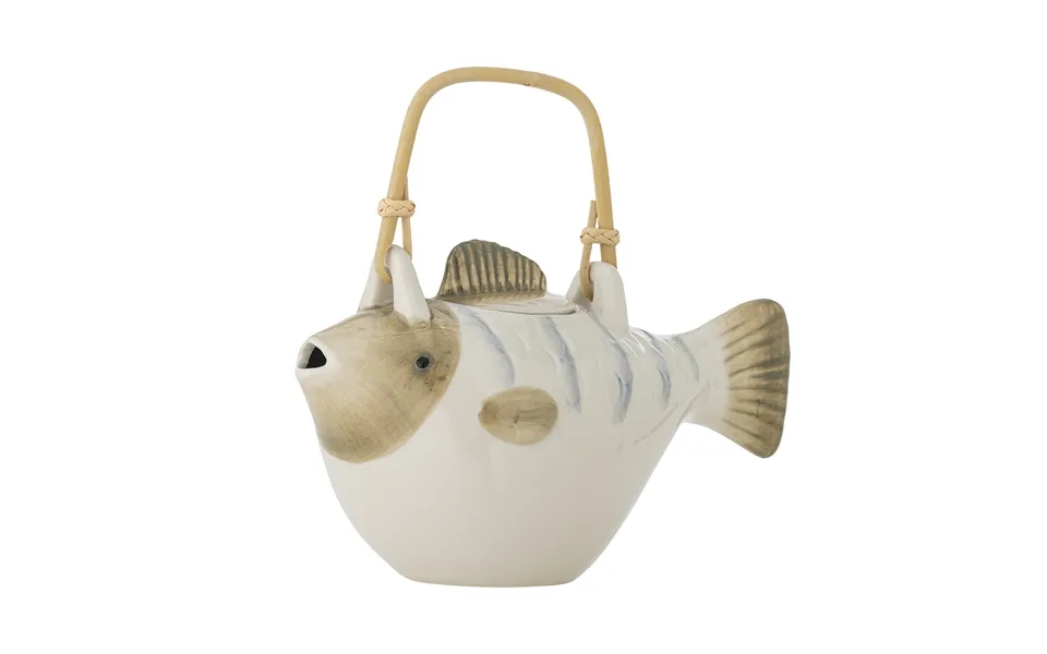 Creative Collection Wrenna Tekande, M. Låg - Grå Stentøj