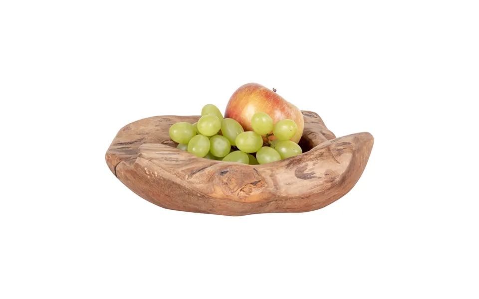 House Nordic Rio Teak Skål - Teaktræ Ø 20