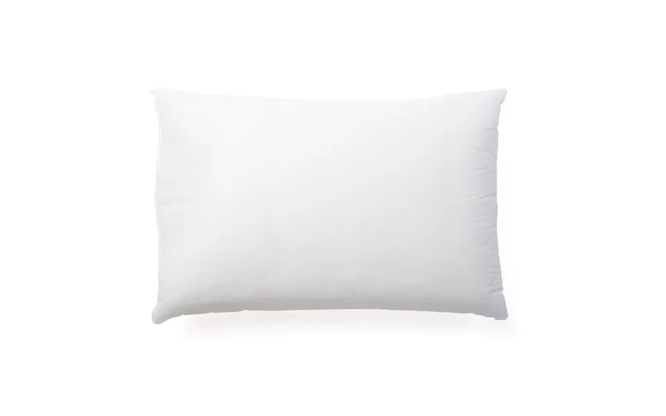 Kave Home Fluff Fyldpude - Hvid Stof I Genbrugsfibre Og Polyesterfiber 40x60