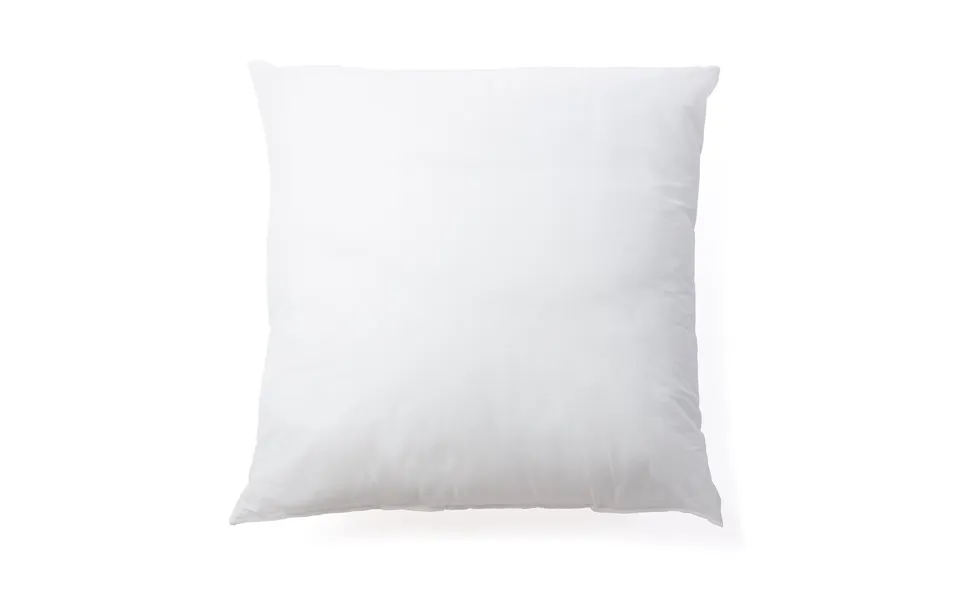 Kave Home Fluff Fyldpude - Hvid Stof I Genbrugsfibre Og Polyesterfiber 50x50