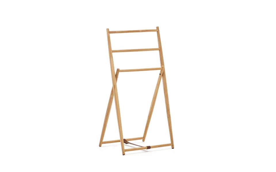 Kave Home Roxana Håndklædeholder - Natur Teak 50x95