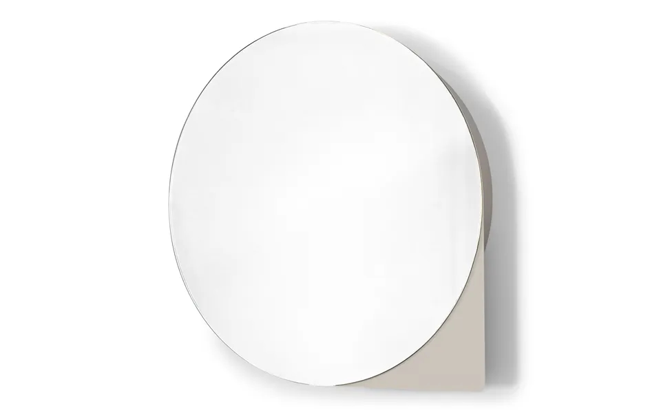 Spinder Sonnet Stort Vægspejlskab, M. 3 Hylder - Spejlglas Og Silky Taupe Stål B 55xh 55