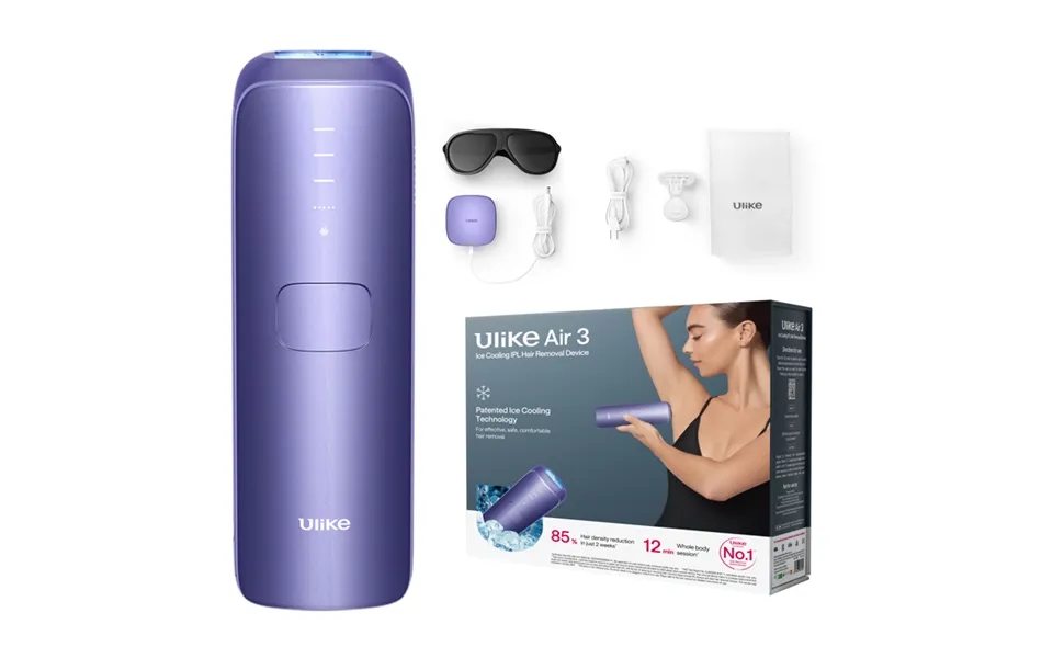 Air 3 Ipl-hårfjerner Safir Ice Lilla