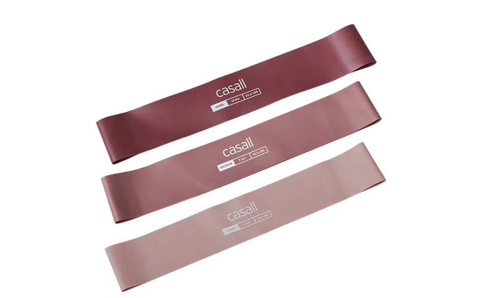 Elastikbånd 3-pack Lyserød