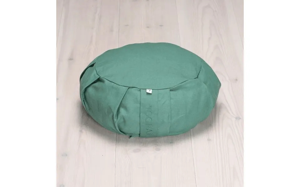 Meditation Cushion Round - Moss Green
