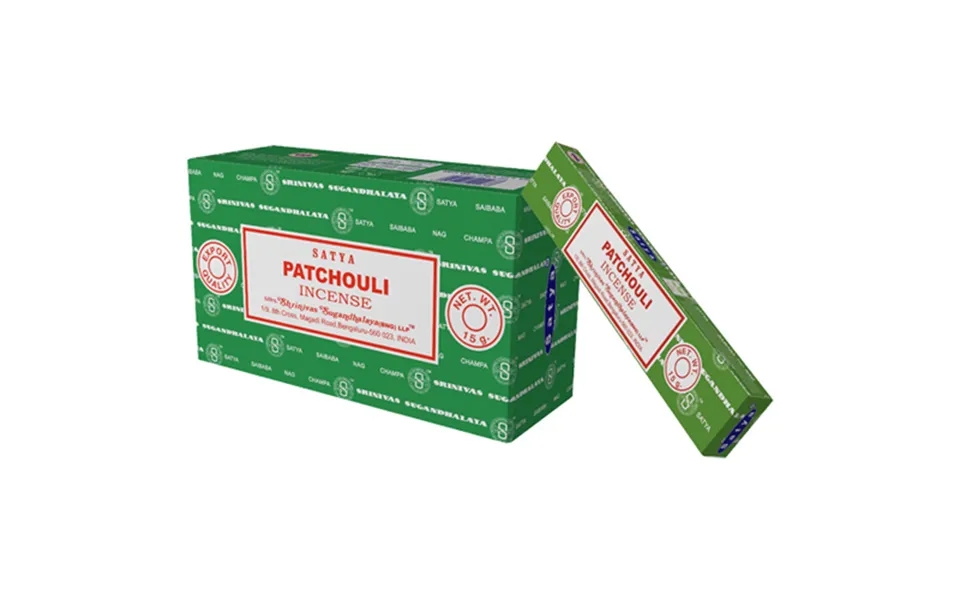 Satya Patchouli Røgelse - 15 Gram