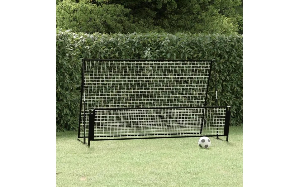 2-i-1 Fodbold-rebounder 202x104x120 Cm Stål