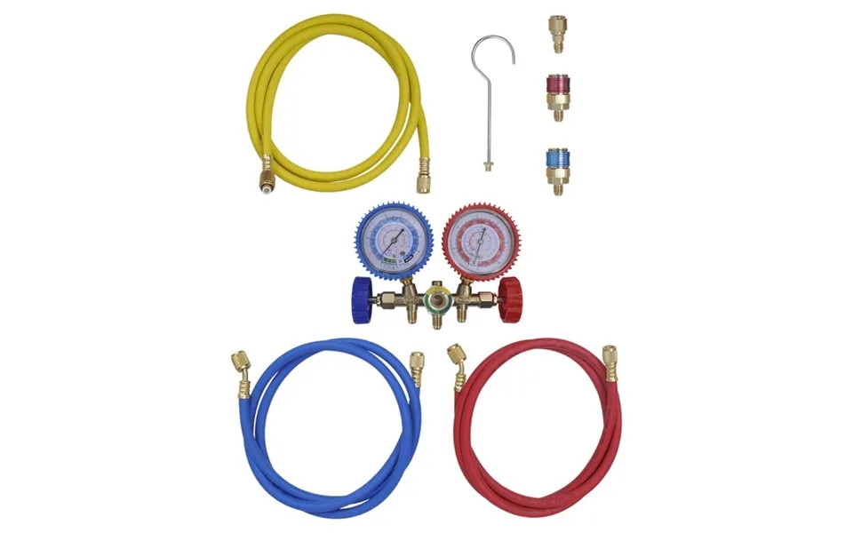 2-vejs Manometersæt Til Aircondition