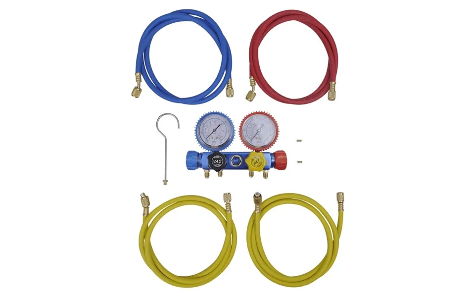 4-vejs Manometersæt Til Aircondition