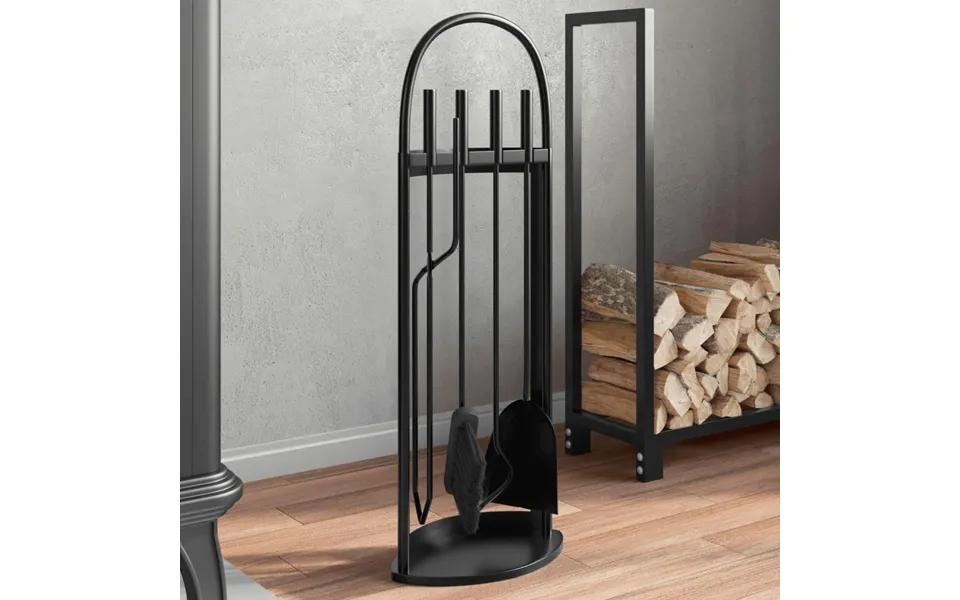 5-delt Pejsværktøjssæt 23 X 15 X 66 Cm Stål