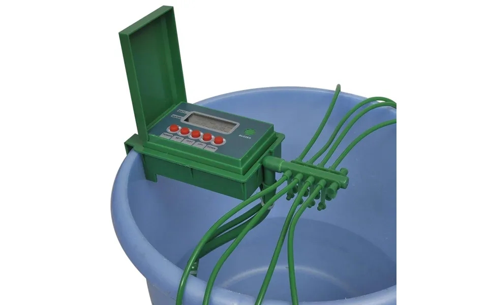 Automatisk Vandingssystem Med Sprinkler Og Timer