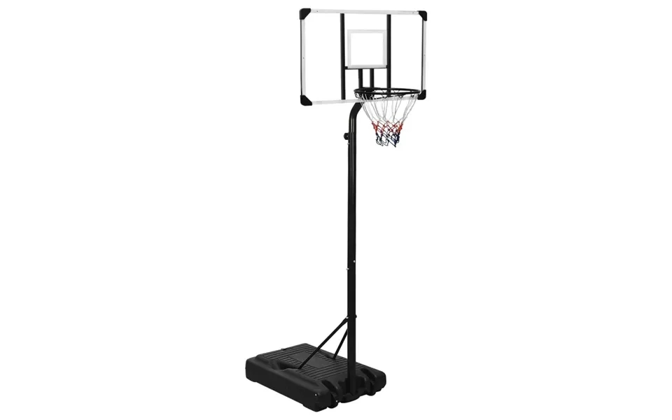 Basketballstativ Med Plade 256-361 Cm Polycarbonat Transparent