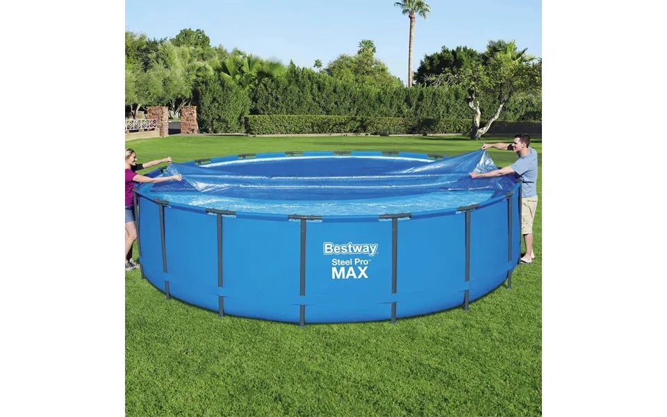 Bestway Solopvarmet Poolovertræk Flowclear 549 Cm