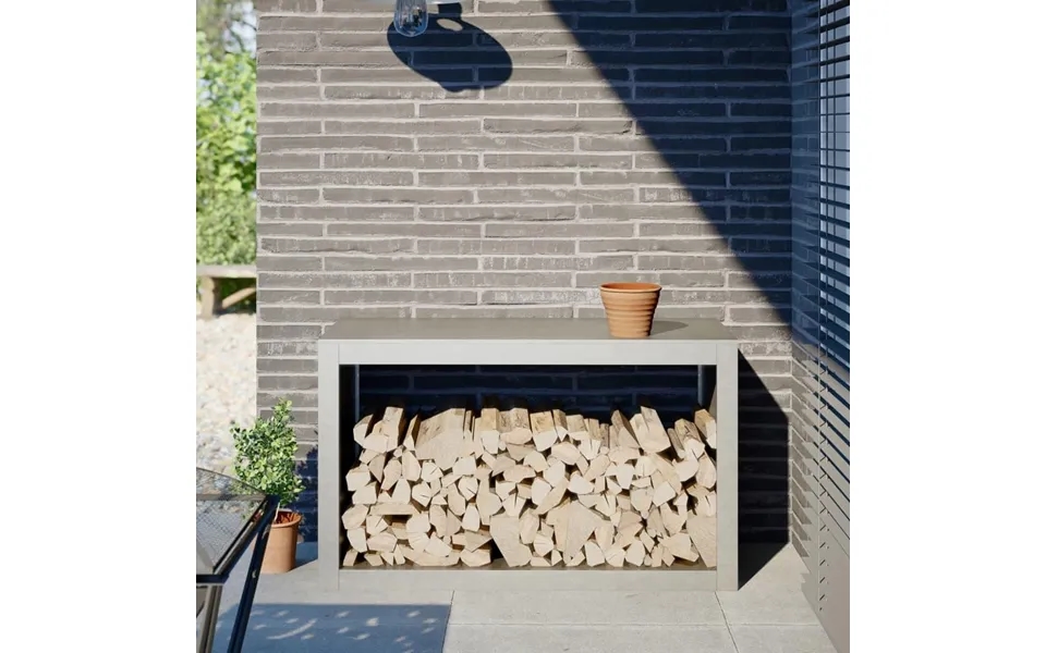 Brændestativ 100x40x60 Cm Rustfrit Stål