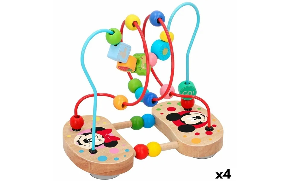 Disney Aktivitetscenter I Træ - 4 Enheder 21,5 × 18,5 × 13,5 Cm