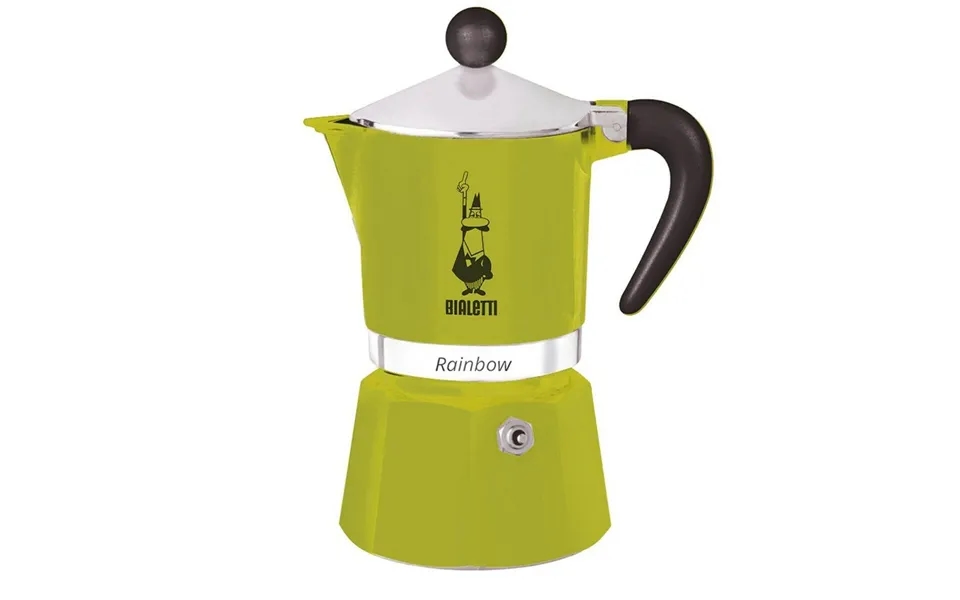 Espressokande Bialetti Rainbow - Grøn, 270 Ml