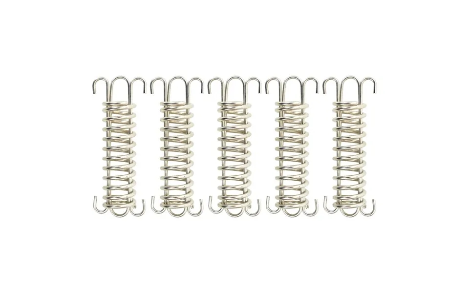 Fastspændingsfjedre Til Solsejl 5 Stk. Rustfrit Stål