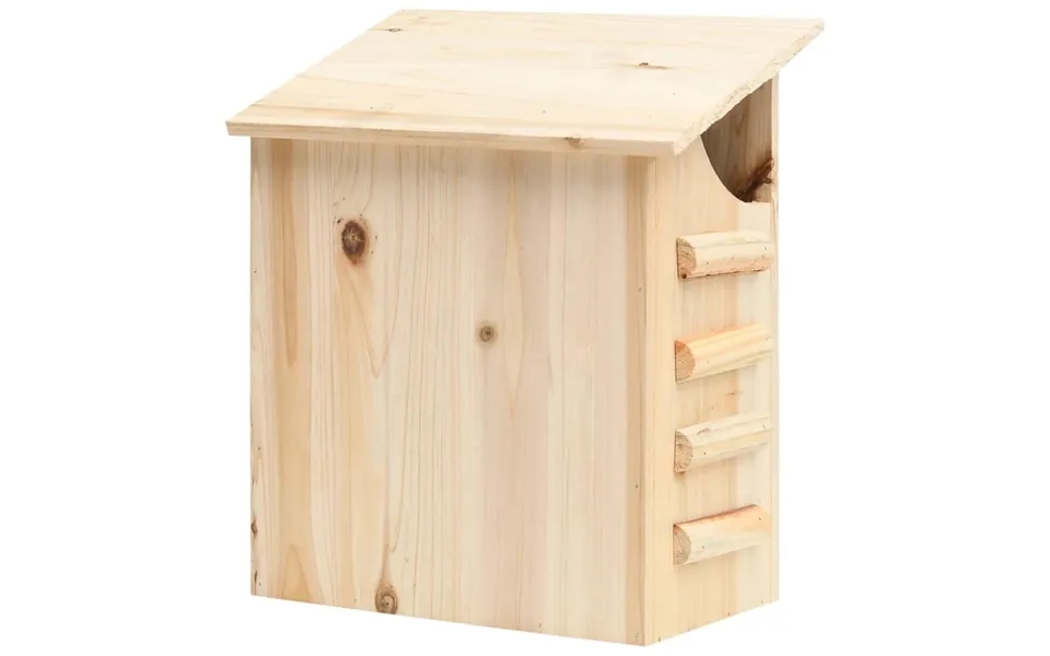 Flagermuskasse 30x20x38 Cm Massivt Fyrretræ