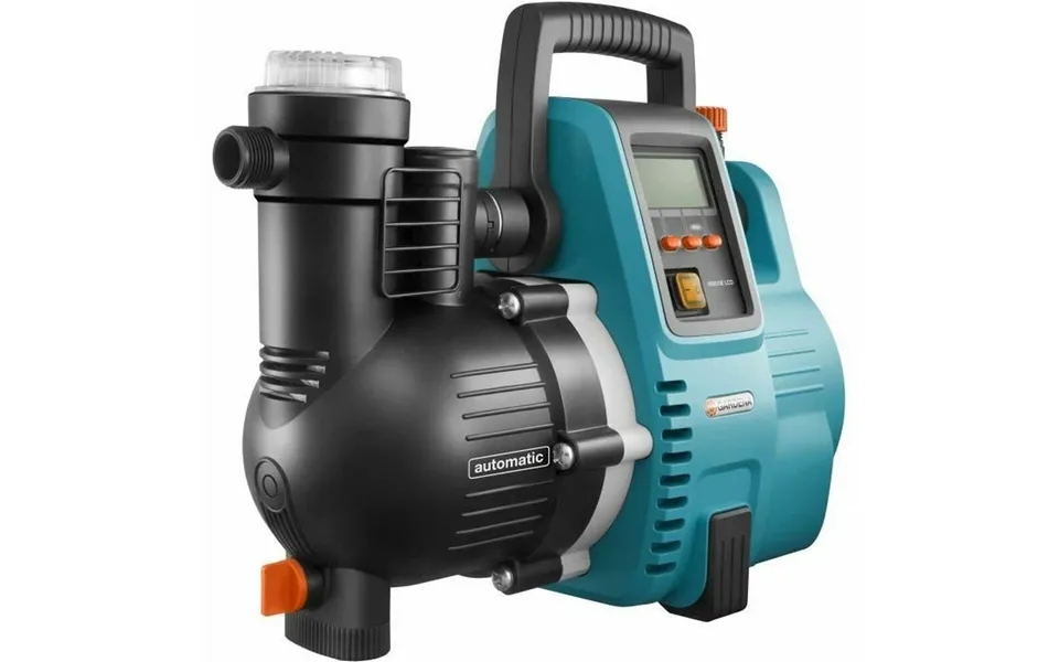 Gardena Comfort 5000 5e Lcd Vandpumpe - Automatisk Trykpumpe Til Hjem Og Have