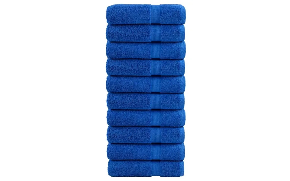 Håndklæder Solund 10 Stk. Premium 70x140 Cm 600 G M2 Blå