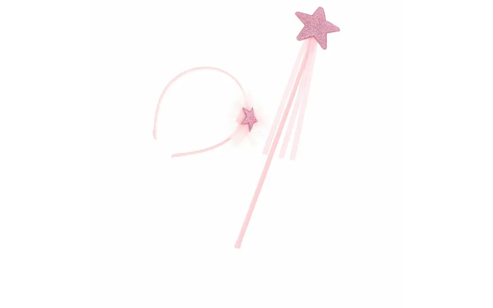 Hårbøjle Til Børn Inca Med Stjernetryllestav - 2 Dele