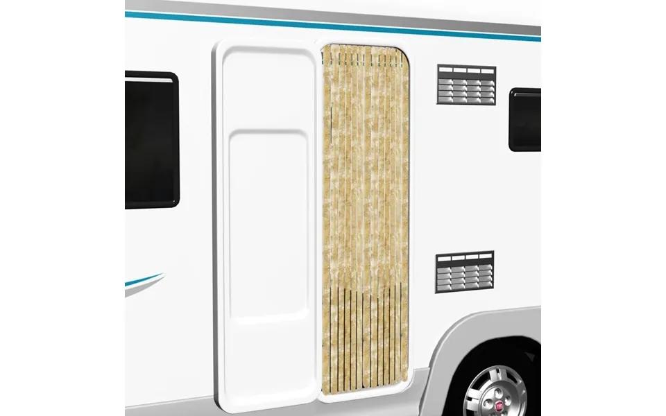 Insektgardin 90x200 Cm Chenille Beige