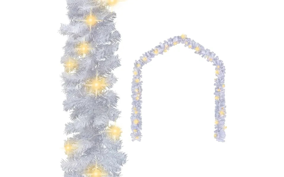 Juleguirlande Med Led-lys 20 M Hvid