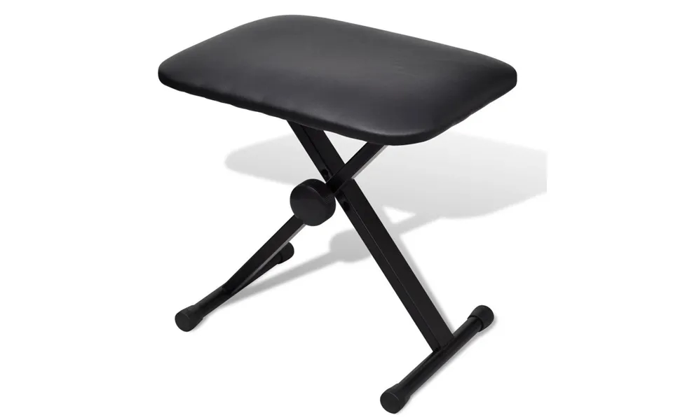 Justérbar Keyboard- & Klaverstol Sammenfoldelig