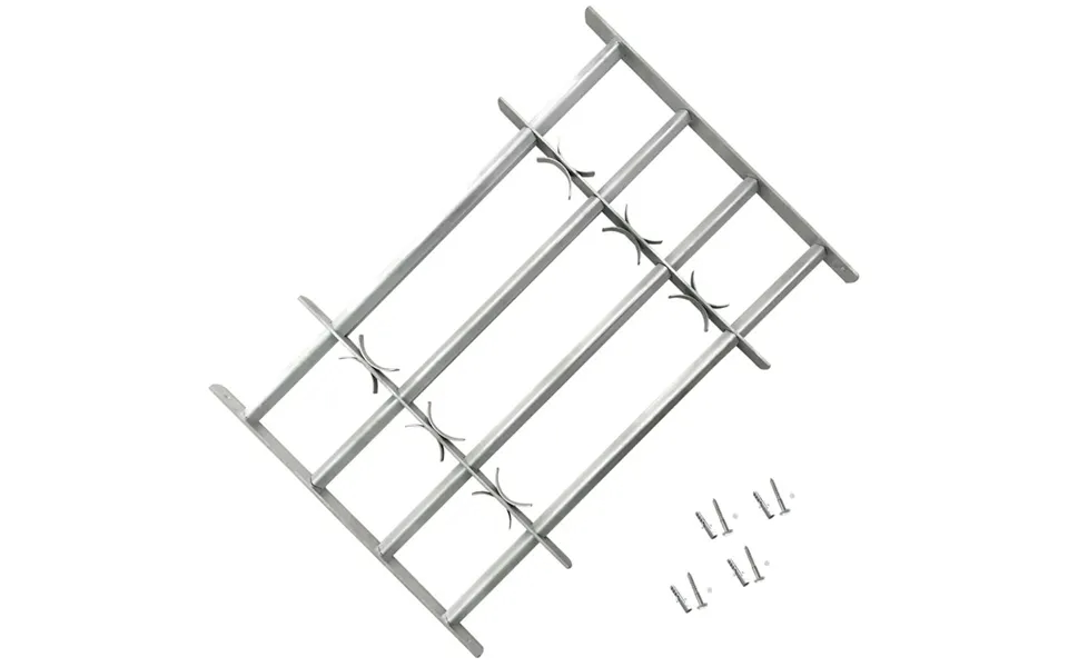 Justérbart Gitter Til Vinduer M. 4 Tværstænger 500-650 Mm