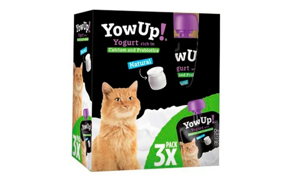 Kattemad Vådfoder Yowup Yoghurt - 3 Stk Á 85 G