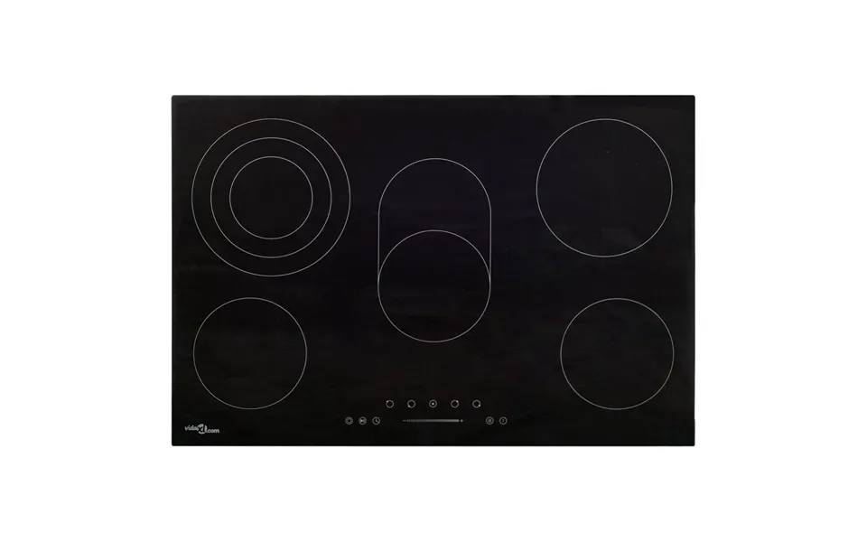 Keramisk Kogeplade Med 5 Brændere Touch Control 8500 W 90 Cm