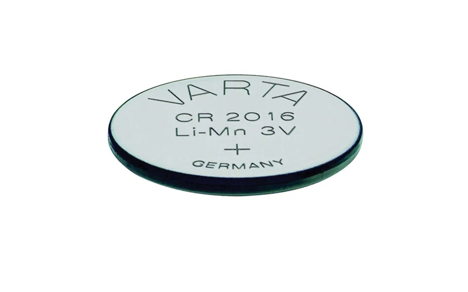 Knappcelle Batteri Varta Cr2016 3 V - Sølvfarvet