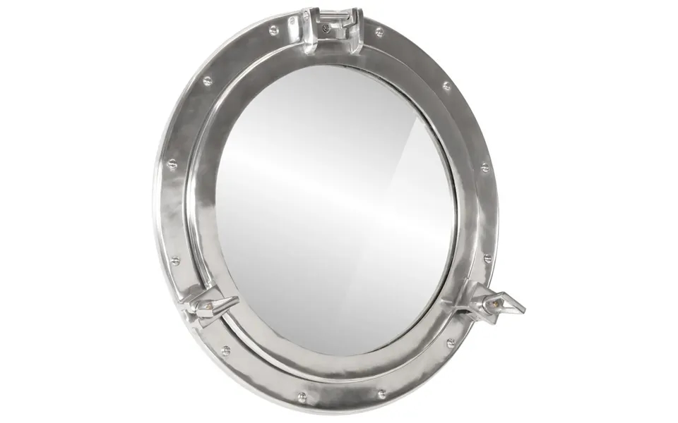 Koøjespejl Diam. 50 Cm Væghængt Aluminium Og Glas