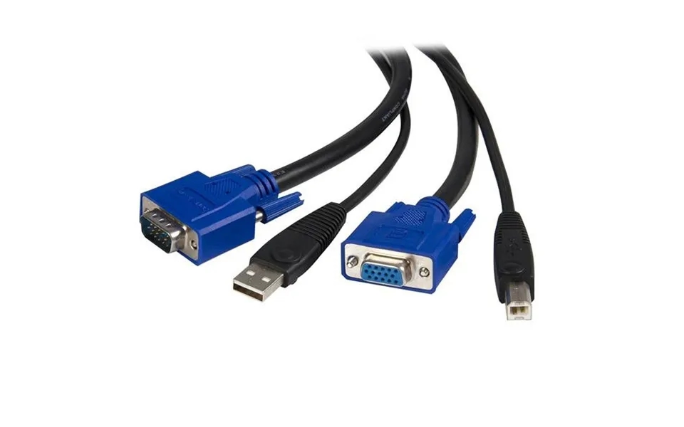 Kvm-kabel Startech 3 M - Usb Til Vga