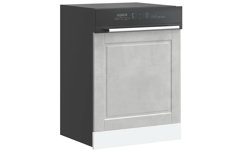 Låge Til Opvaskemaskine Porto 60x1,5x67 Cm Betongrå