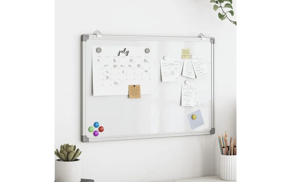 Magnetisk Whiteboard 60x40x1,7 Cm Aluminium