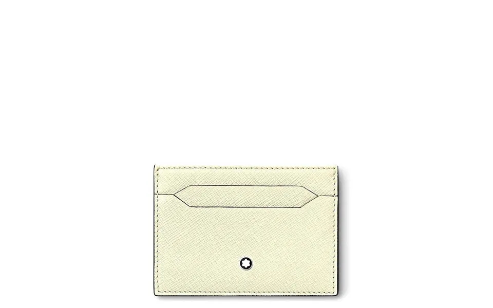 Montblanc Kortholder I Læder - Elfenben, 11 × 7,5 × 0,5 Cm