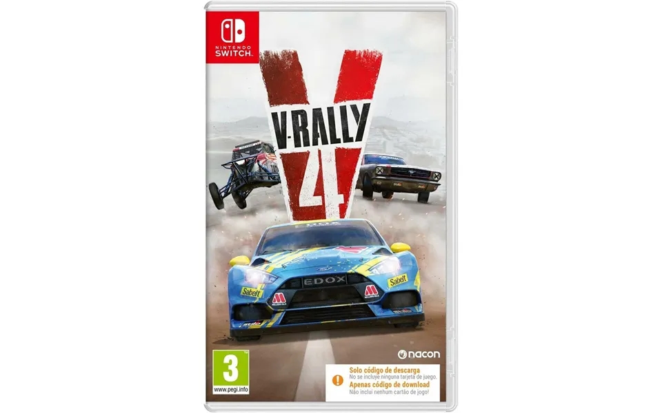 Nintendo Switch Spil - Nacon V-rally 4 Downloadkode