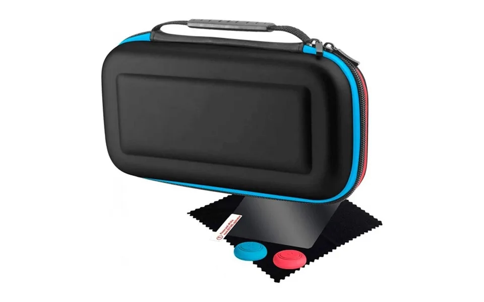 Nintendo Switch Taske Og Skærmbeskyttelse - Blackfire Pro.panta 2 Sort