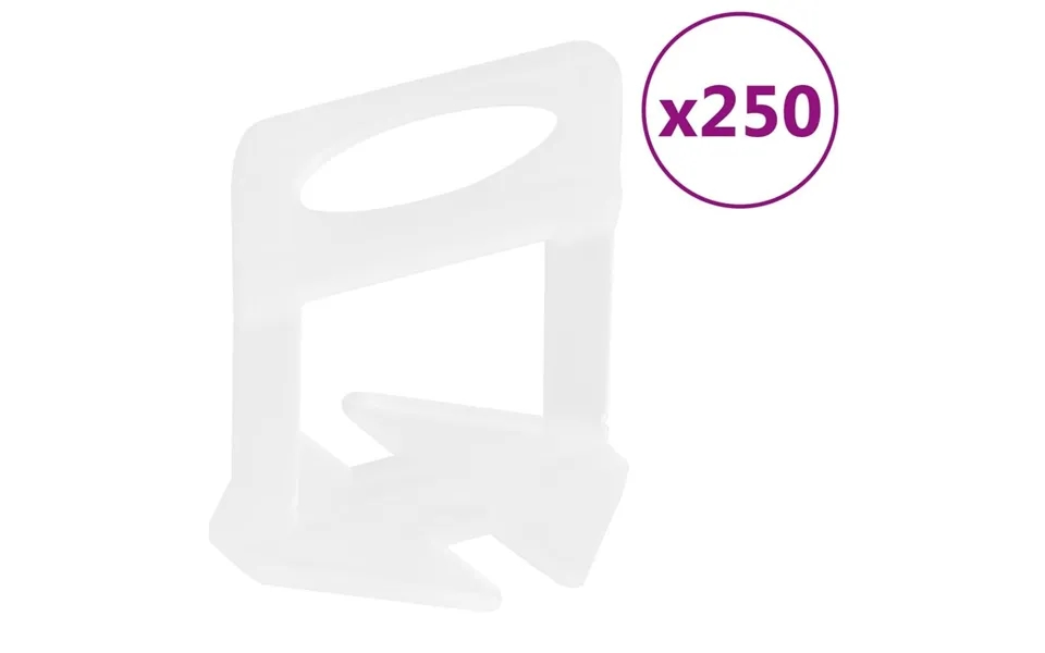 Nivelleringsklips Til Fliser 250 Stk. 1 Mm