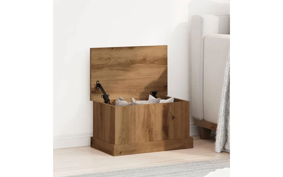 Opbevaringskasse 30x50x28 Cm Konstrueret Træ Kunsteg